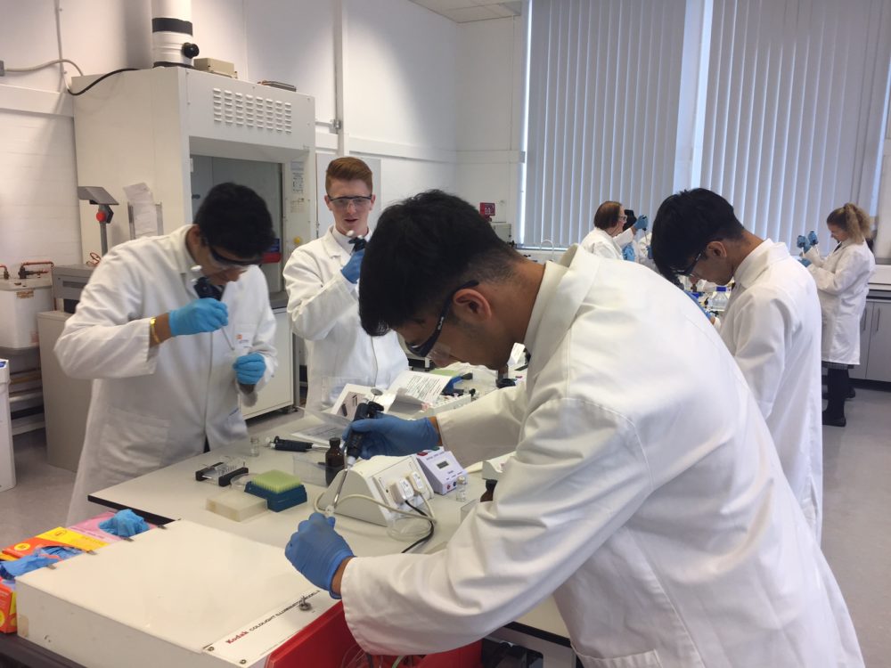 Biology trip to Strathclyde University